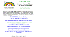 Desktop Screenshot of naturedoc.com